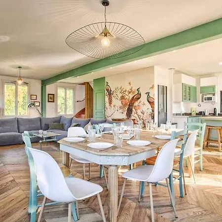 Grande Maison Familiale - 15 Pers - A 800 M De La - Fr-1-788-94 * ميرفيل-فرانسفيل بلاج